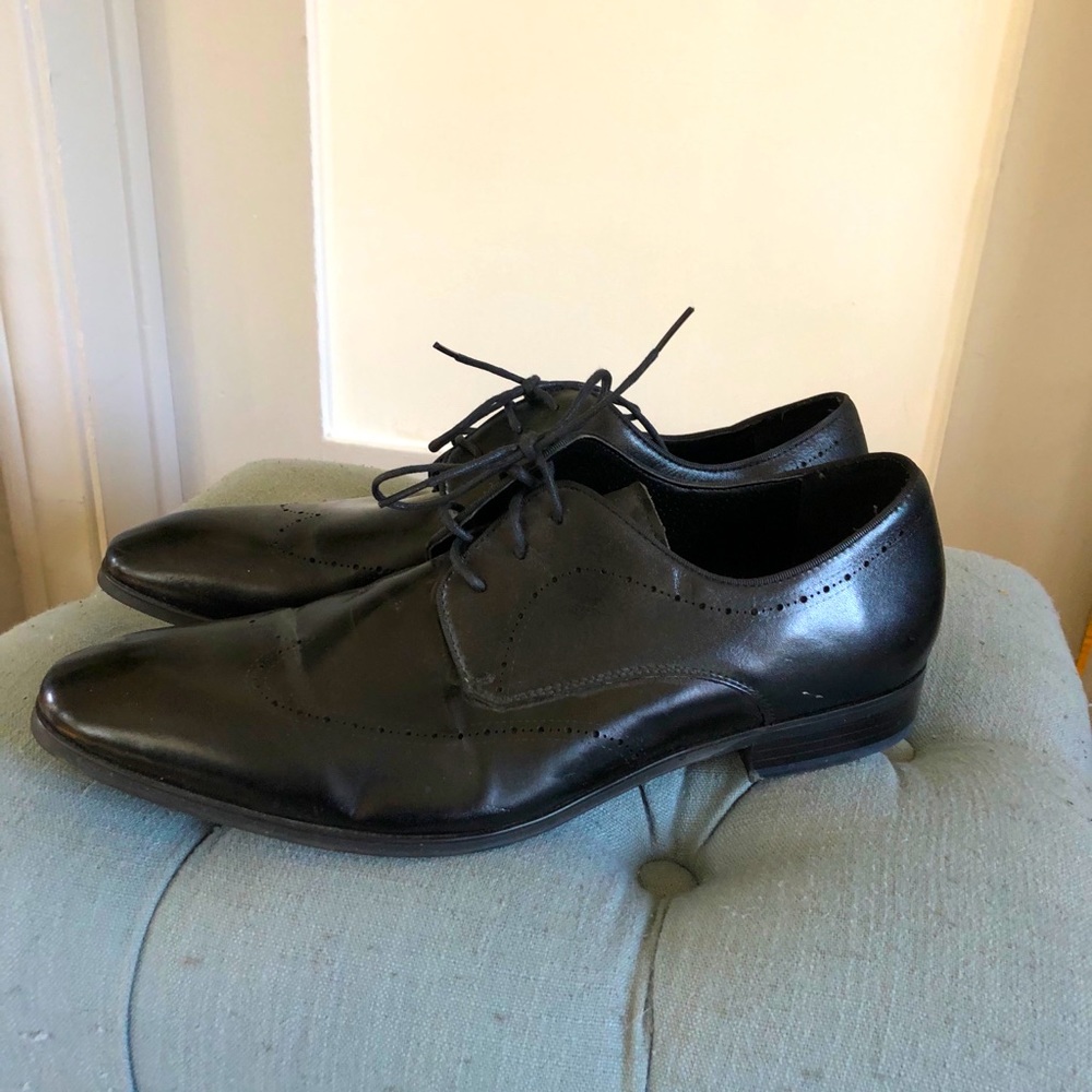 Steve Madden Black Dress Shoes